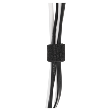 Q-Link kabelverbinder klitteband 120 cm zwart