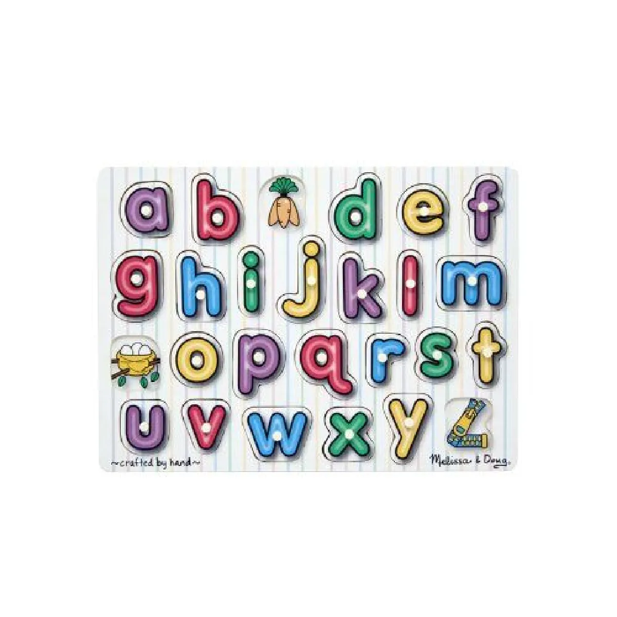 Melissa & Doug Alphabet Peg Puzzle