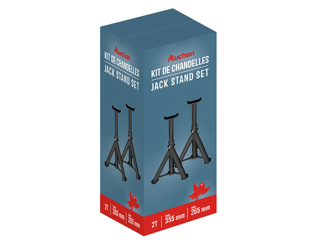 CONJUNTO 2 PREGUIÇAS AUCHAN 3.2KG 2 TONS