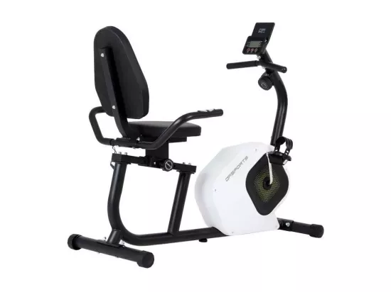 Vélo d'appartement semi-allongé 8 niveaux de résistance Saturne