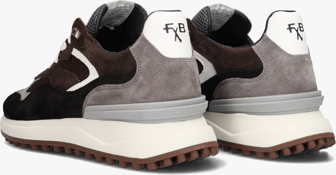 FLORIS VAN BOMMEL bruine floris van bommel lage sneakers sfm-10159