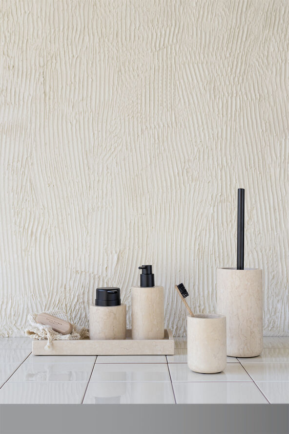 Mette Ditmer MARBLE dispenser, low Sand