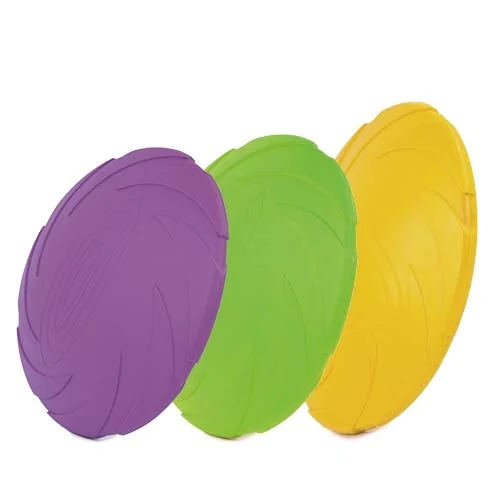 Frisbee de borracha flexível FRISBEE DE BORRACHA FLEXÍVEL 15 CM