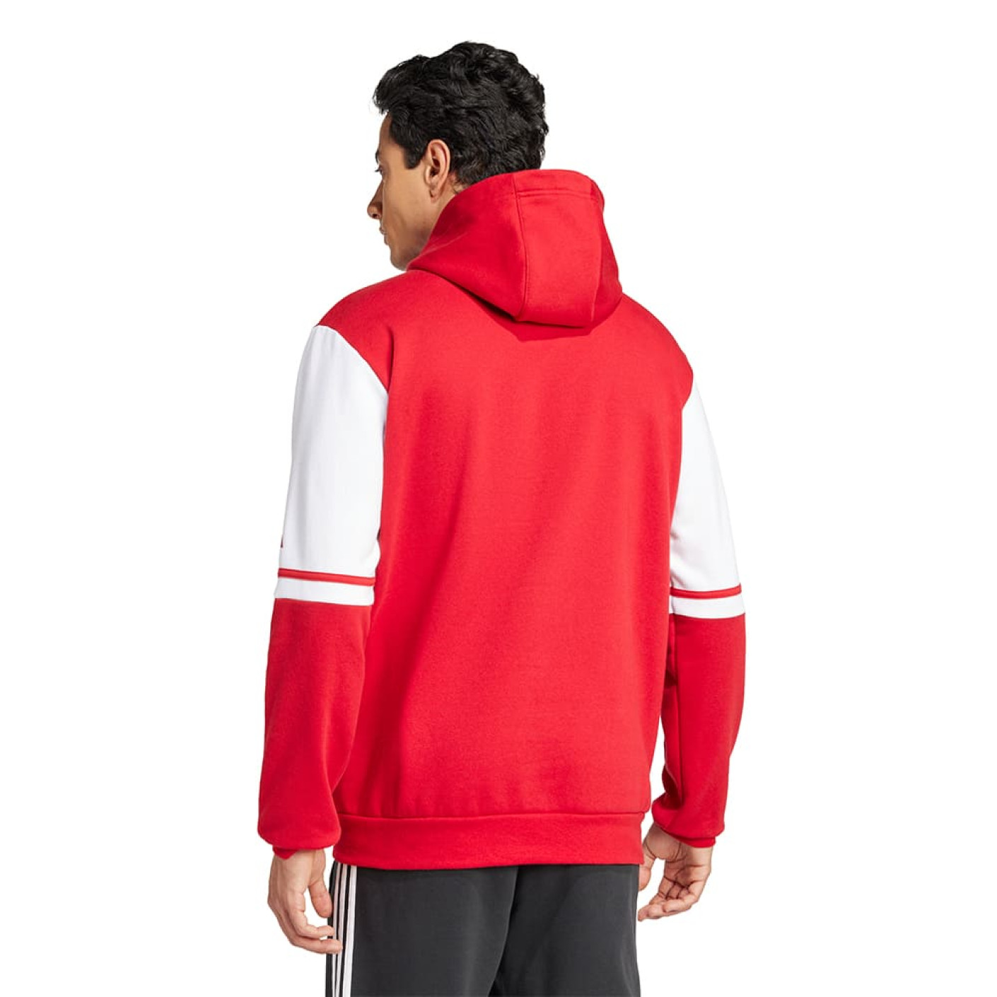 adidas Squadra 25 Sweat Hooded Trainingspak Rood Zwart Wit