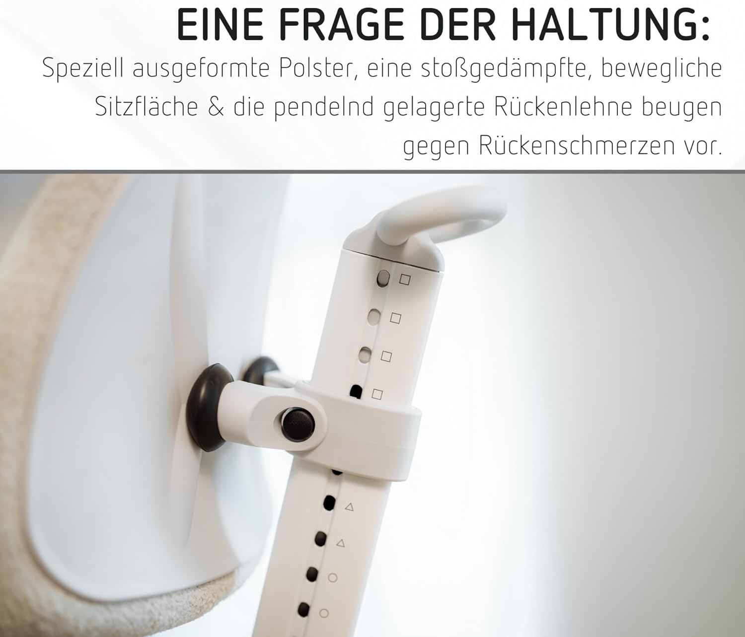 Moll Maximo Kinderschreibtischstuhl | mitwachsend & ergonomisch mit individuell Verstellbarer Sitzfläche und Rückenlehne | Drehstuhl ideal für Schulkinder | langlebig & hochwertig | Made in Germany