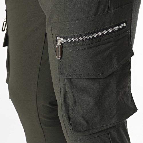 Pantalon Cargo Vert Kaki