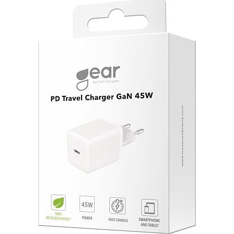 Gear USB-C oplader 45 W - hvid