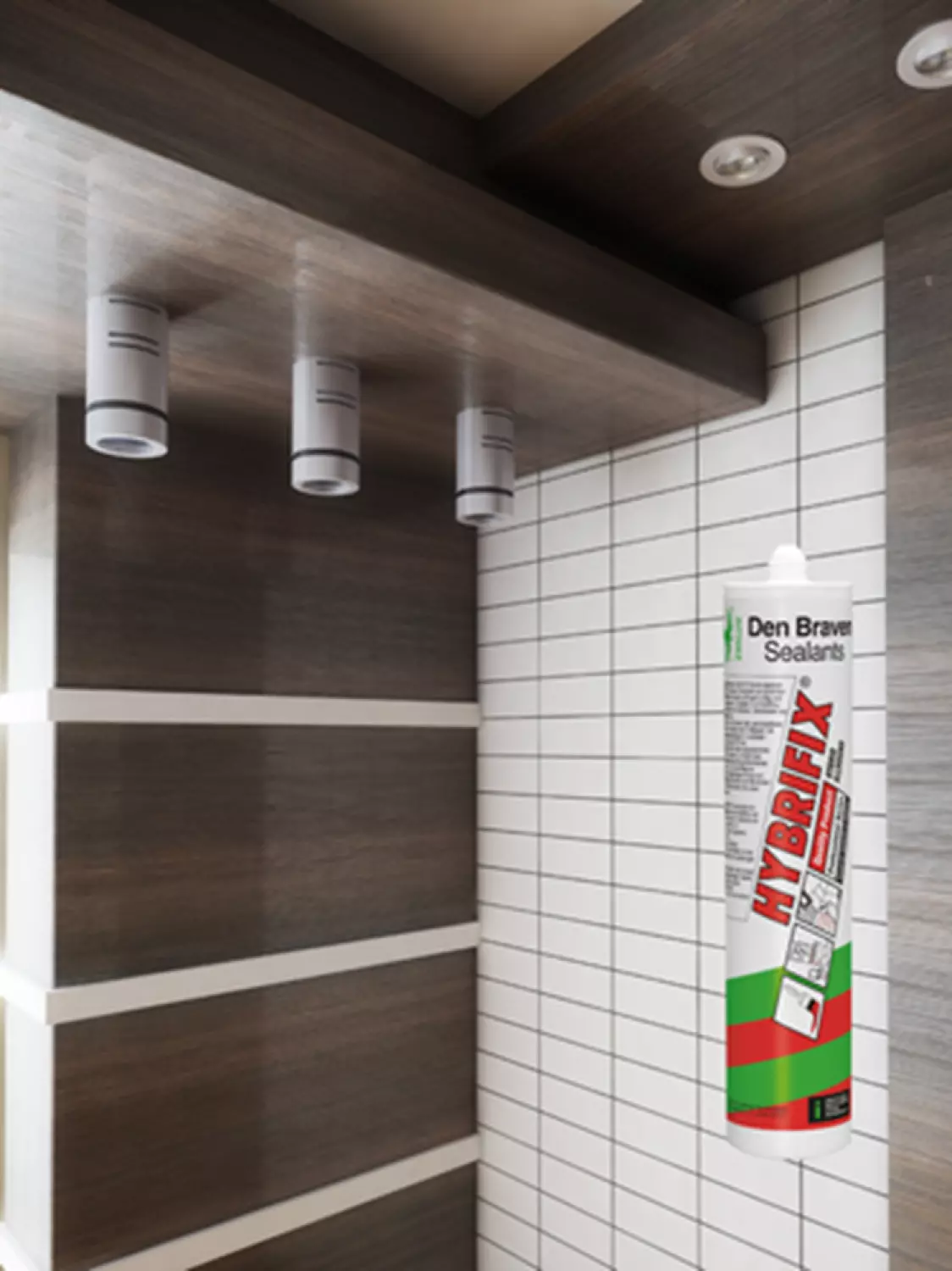 Zwaluw Den Braven 10620600 Hybrifix Lijmkit - Zwart - 290ml in koker