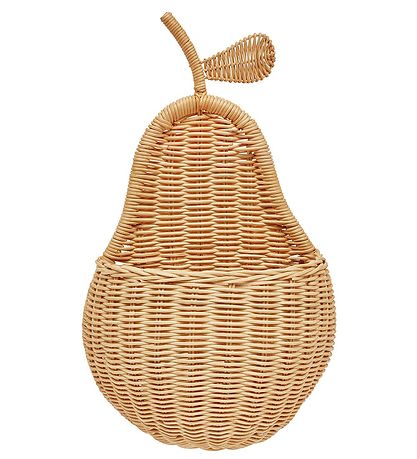 OYOY Wandkorb - Birne - 41x31x16 cm - Nature