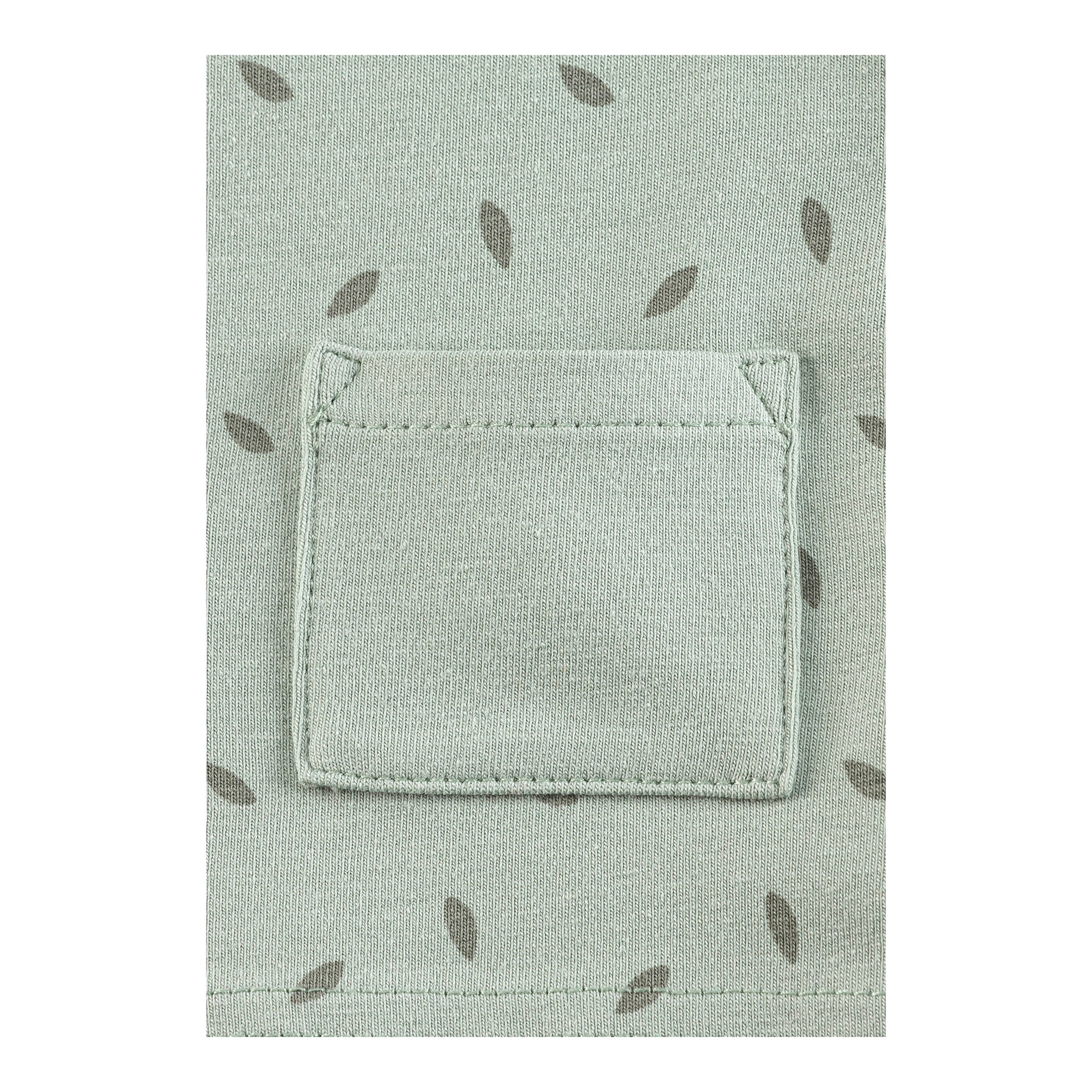 Sterntaler Shirt langarm Blätter mint