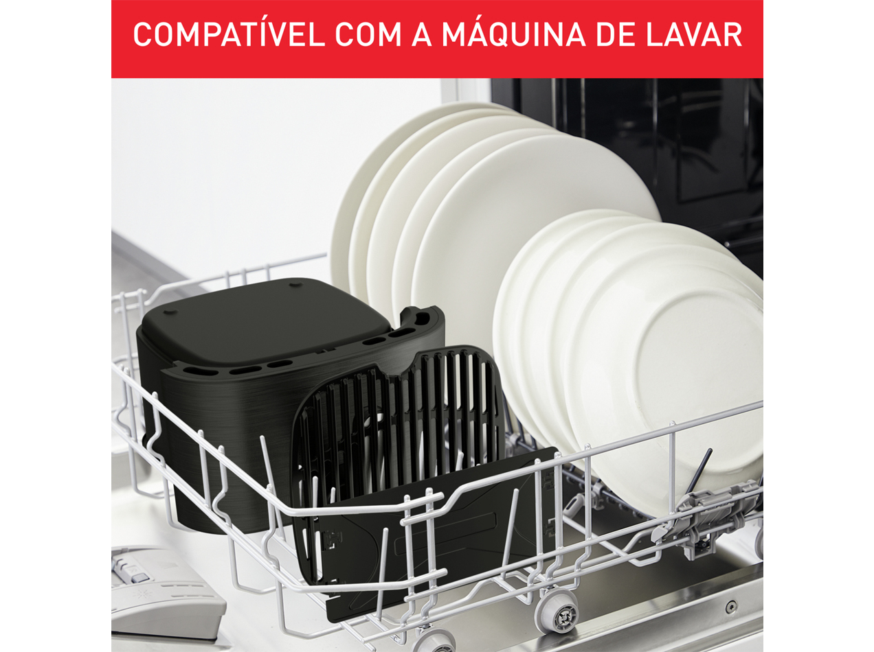 FRITADEIRA SEM ÓLEO MOULINEX EZ801D10 EASY FRY & GRILL XXL - 6.5L