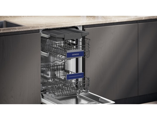 SIEMENS - Lave vaisselle tout integrable 45 cm SR63EX25ME, iQ300, varioSpeed Plus