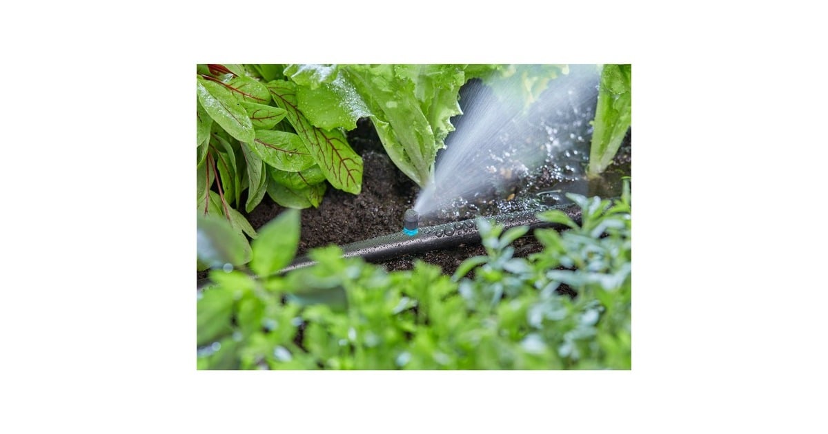 GARDENAMicro Strook Sprinkler Uiteinde  (Zwart/turquoise, 5 Stuks)