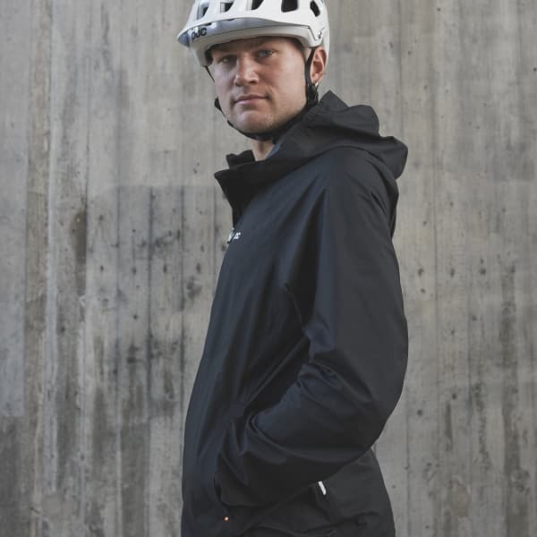 Veste vélo POC M'S MOTION RAIN JKT URANIUM BLACK