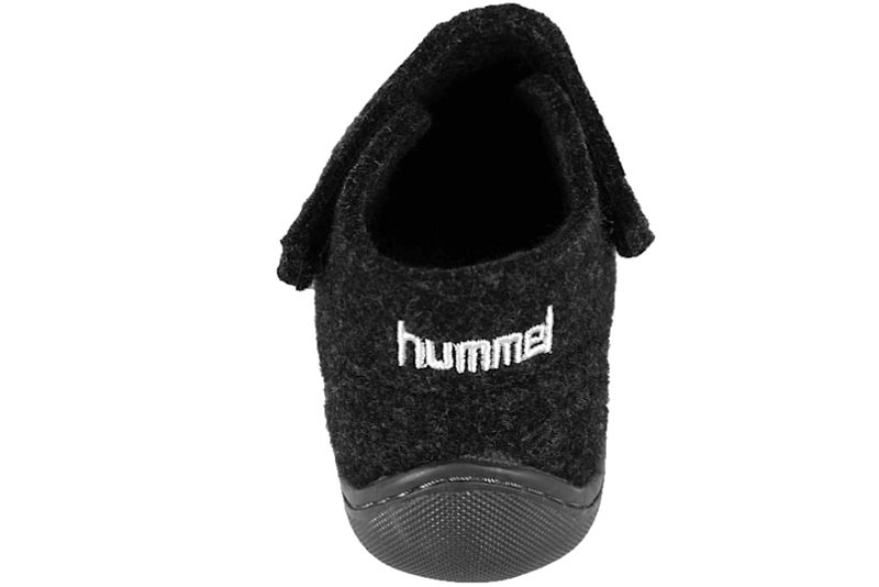HUMMEL WOOL SLIPPER INFANT HJEMMESKO I SORT ULD