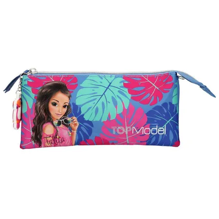 Depesche TOPModel Fächerschlamper TROPICAL blau