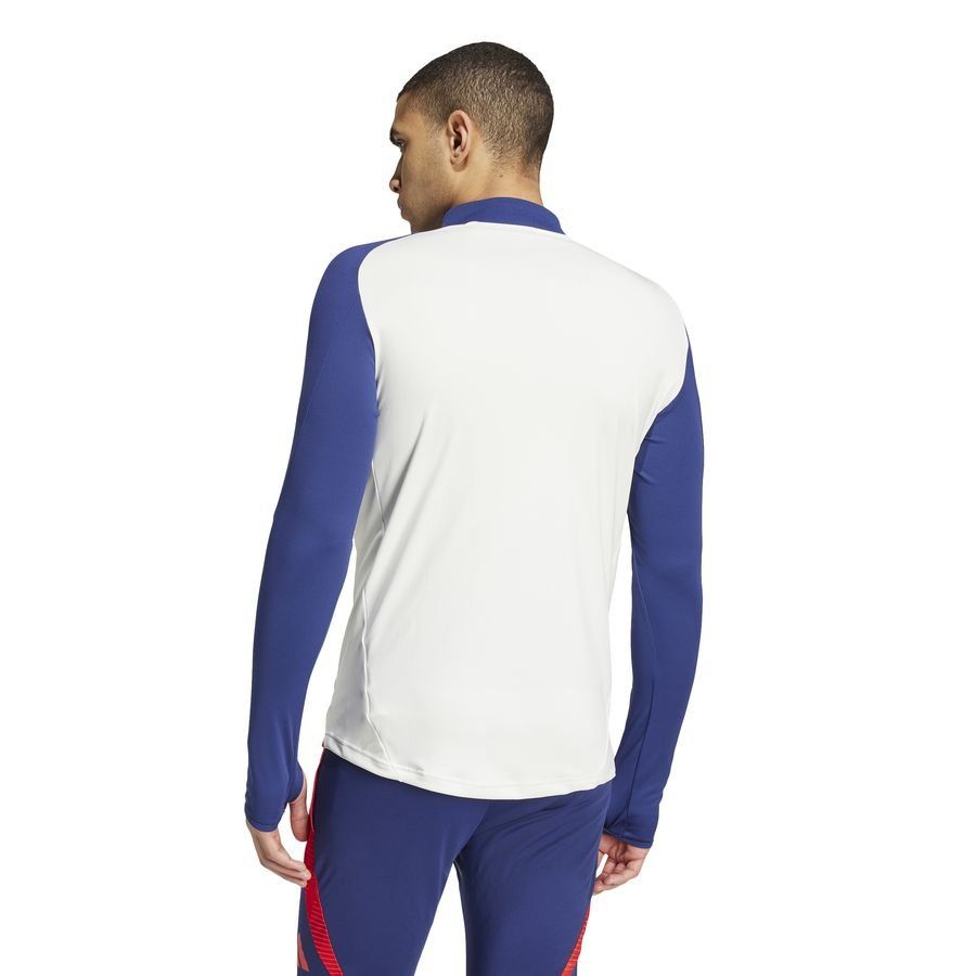 Lyon Maillot d'Entraînement Tiro 24 - Blanc/Bleu Marine/Rouge