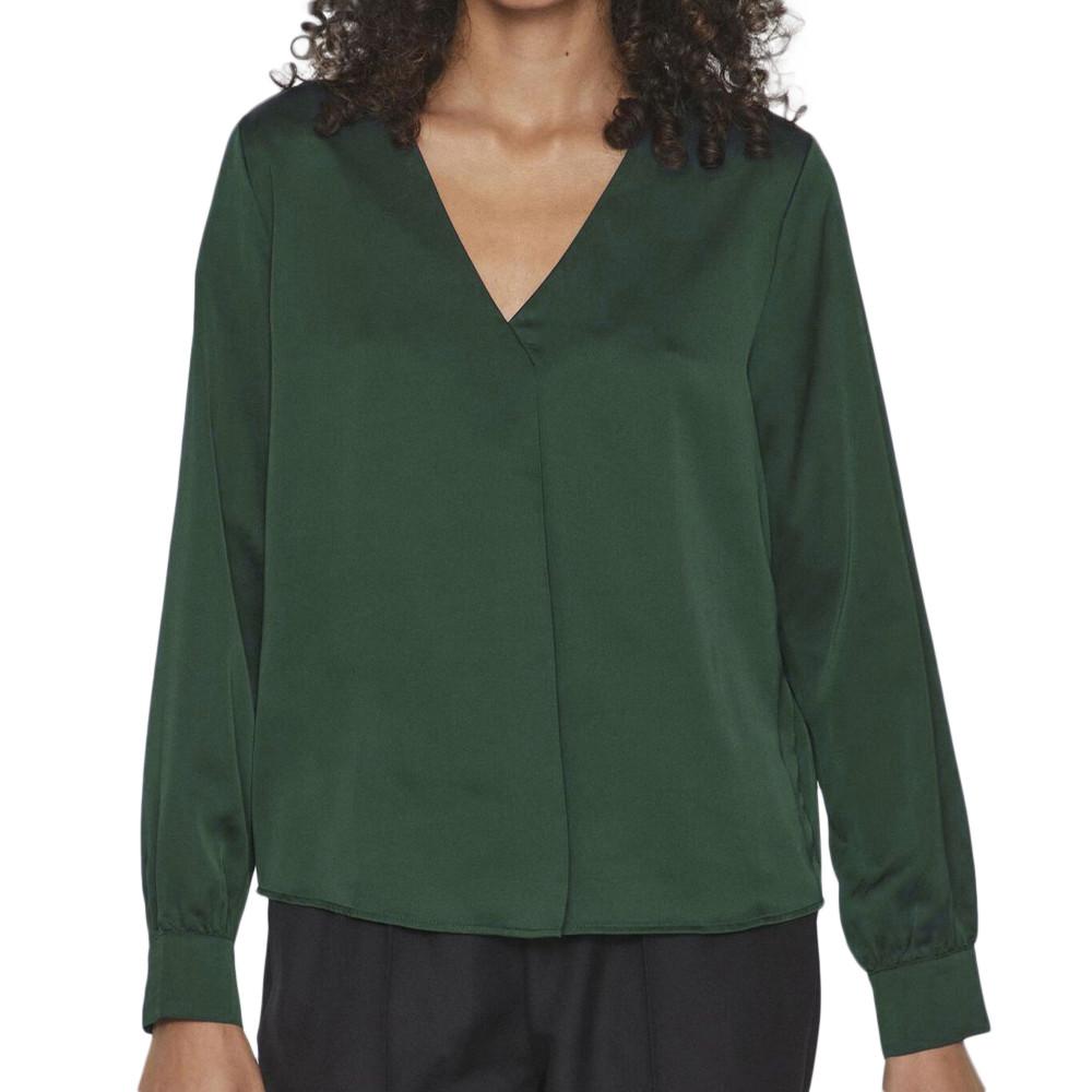 Vila Blouse Verte Femme Vila Viellette