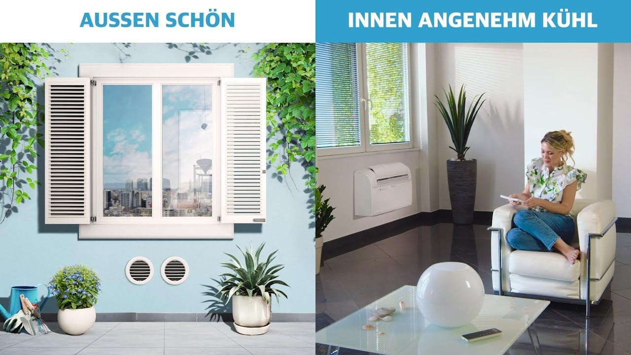 Olimpia Splendid Wärmepumpen-Klimagerät | Unico Evo-F 16 HP PVA | 2,1 kW