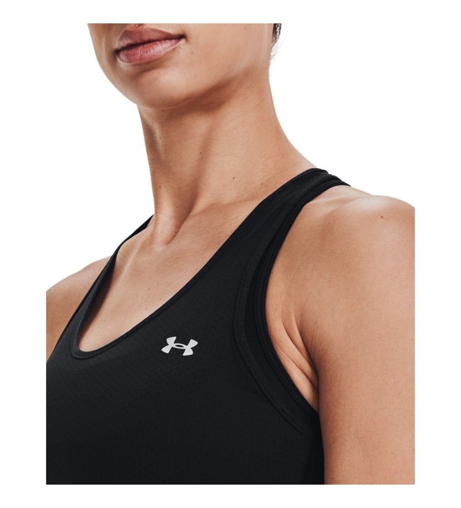 Camiseta regata Under Armour HeatGear Armour Racer - Preta