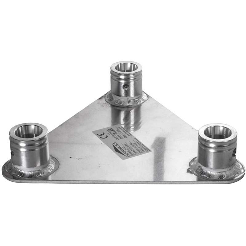 Duratruss DT 33-BPF baseplate female zilver