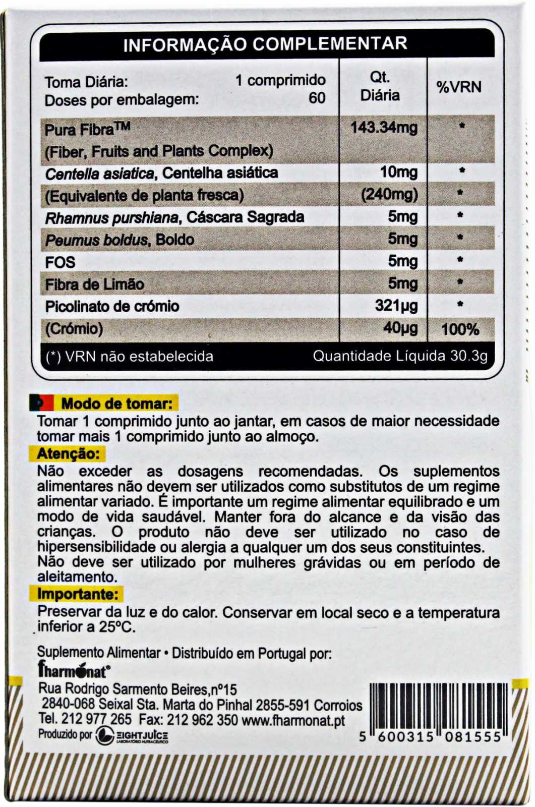 Fharmonat Biolimão Gold Maxi-Plus 60 Comprimidos