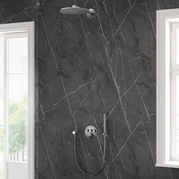Grohe Rainshower Wandaansluitbocht RVS