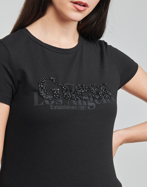 Guess - SS CN ASTRELLE TEE - Noir