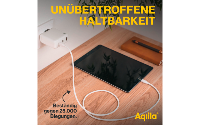 Aqiila Cablebird Lade/ Sync Kabel USB C zu USB C mit 60 W