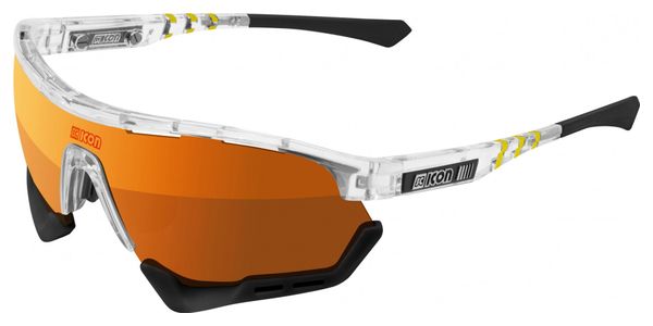 Scicon Sports Aerotech SCN PP XXL Lunettes De Soleil De Performance Sportive (Scnpp Multimireur Bronze/Briller)