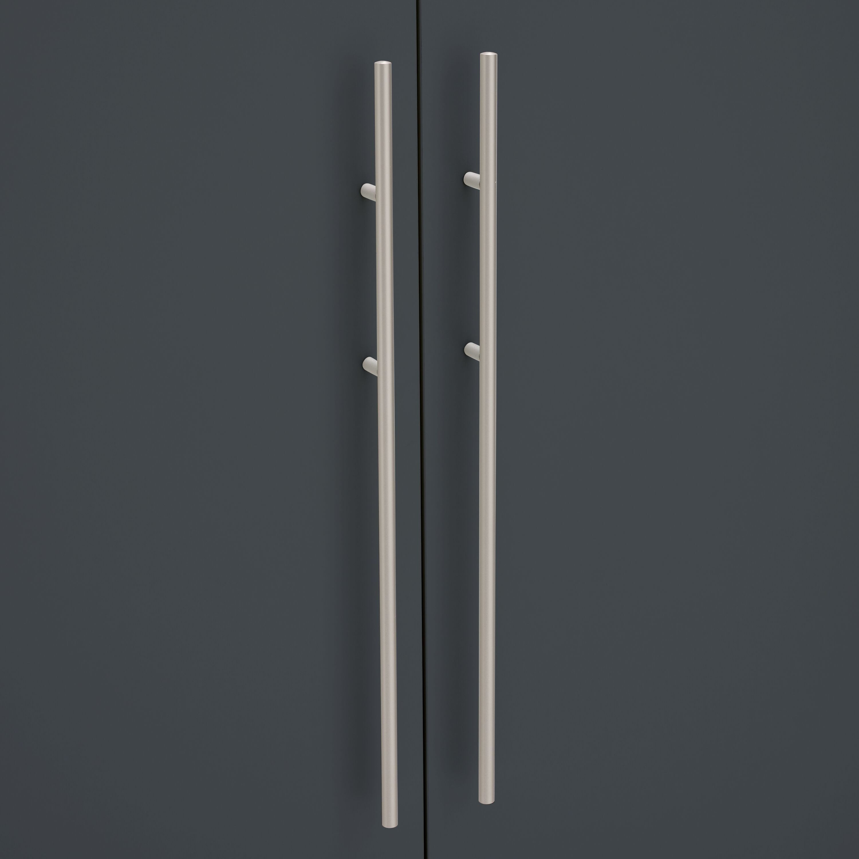 MODUL Drehtürenschrank - Anthrazit / B: 153.0 cm x T: 59.0 cm x H: 195.0 cm