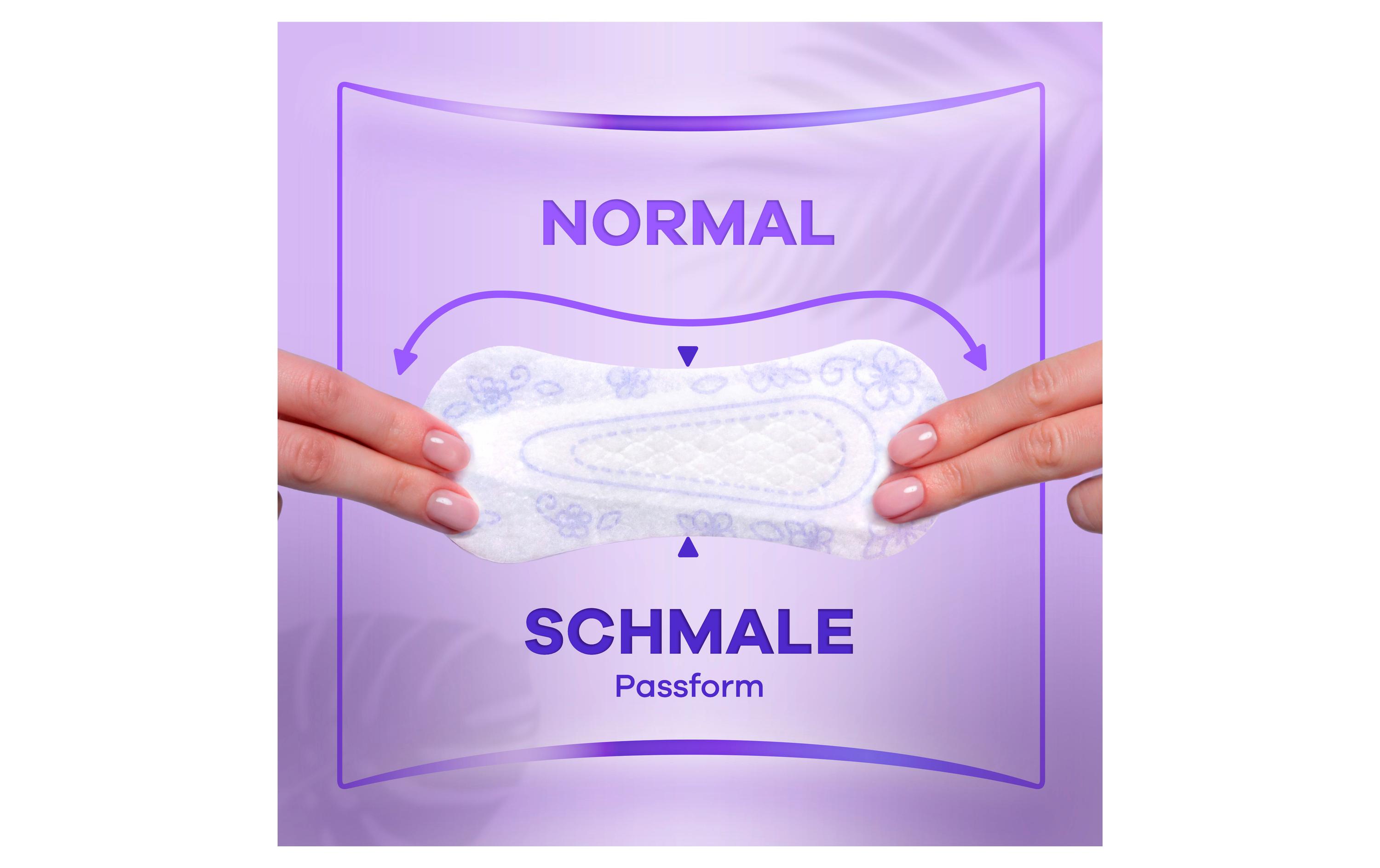 Slipeinlage Daily Fresh Flexistyle Normal 72 StückHochwertige Einlagen mit saugfähigem Kern