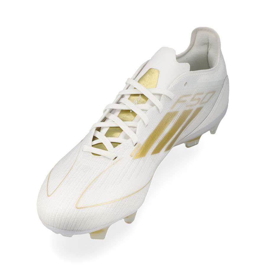 adidas F50 Pro FG Day Spark - Blanc/Doré/Blanc