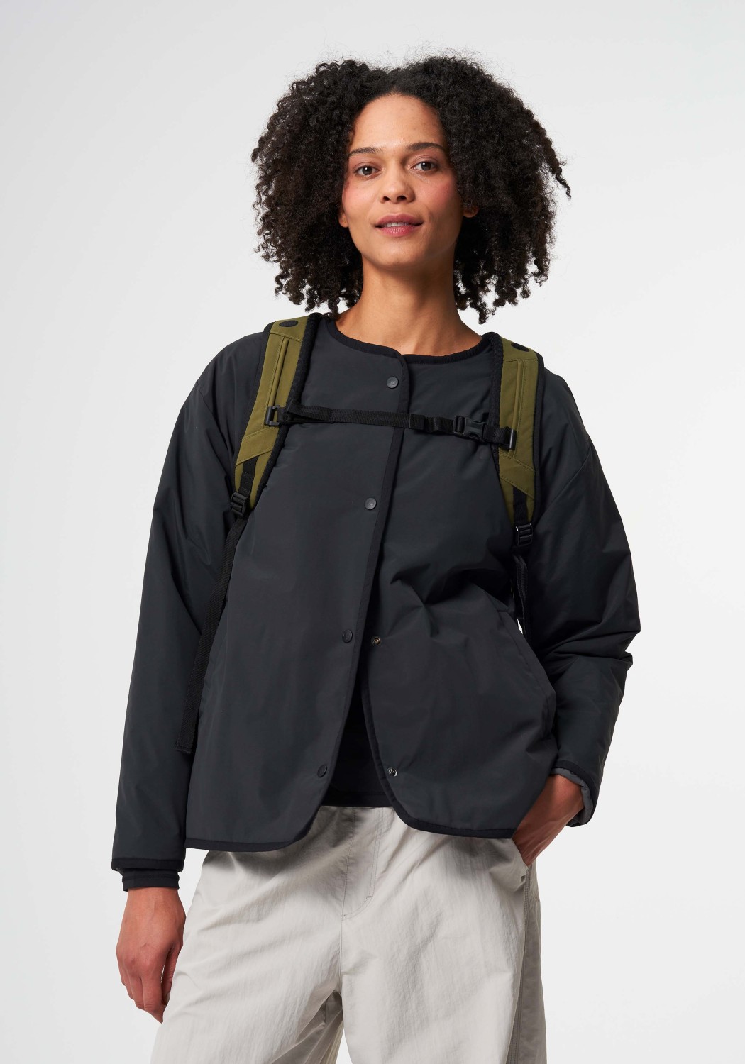 Pinqponq Rucksack Kross Backpack Solid Olive