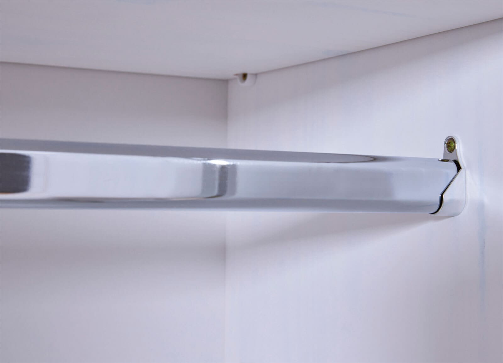Drehtürenschrank LENNARD 104 x 198 cm weiß