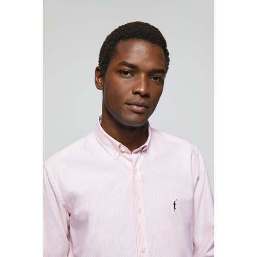 Polo Club - RIGBY GO SHIRT STRIPES OXFORD Rosa