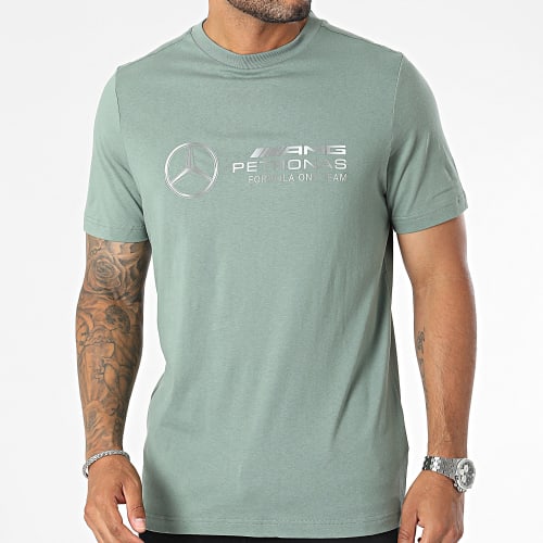 Tee Shirt AMG Mercedes Logo Type 621157 Vert