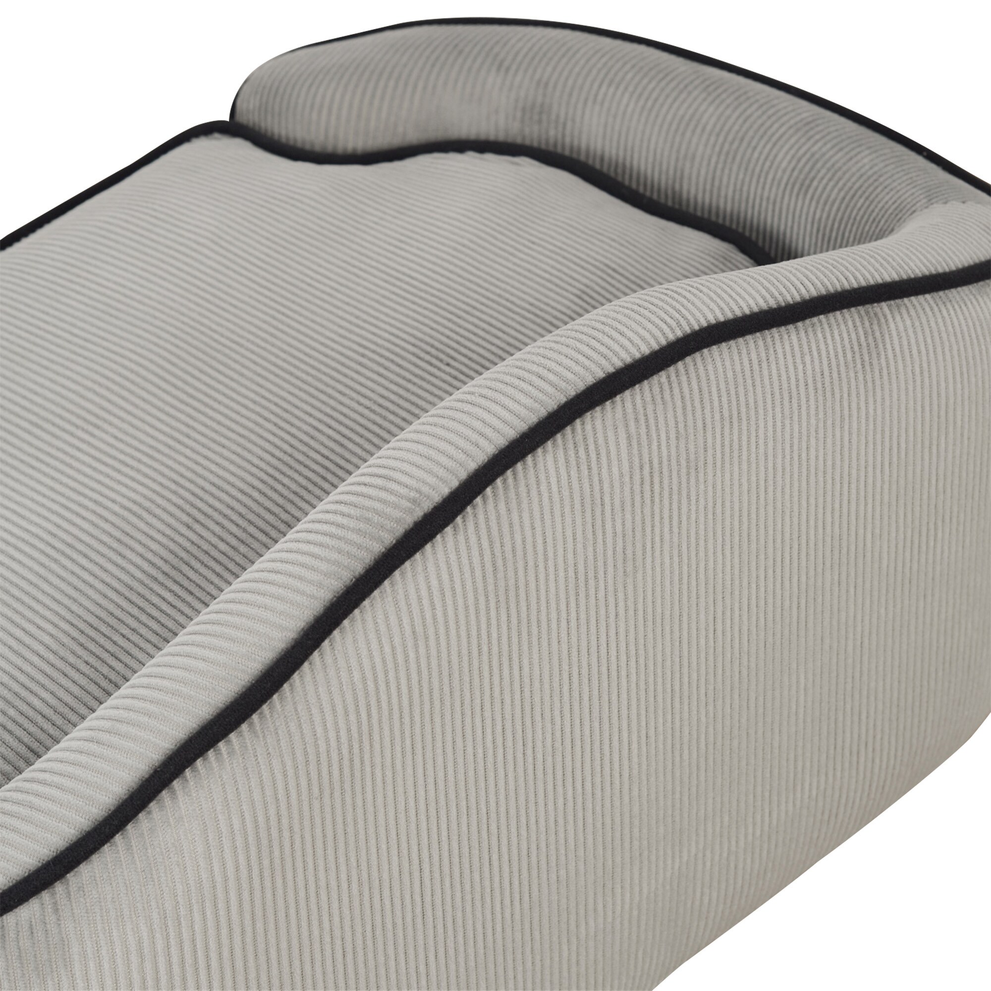 PawHut Hundesofa grau 66,5 x 45 x 35,5 cm (BxTxH)