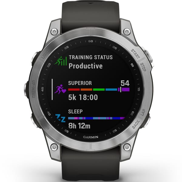 Montre cardio GPS GARMIN FENIX 7 SILVER