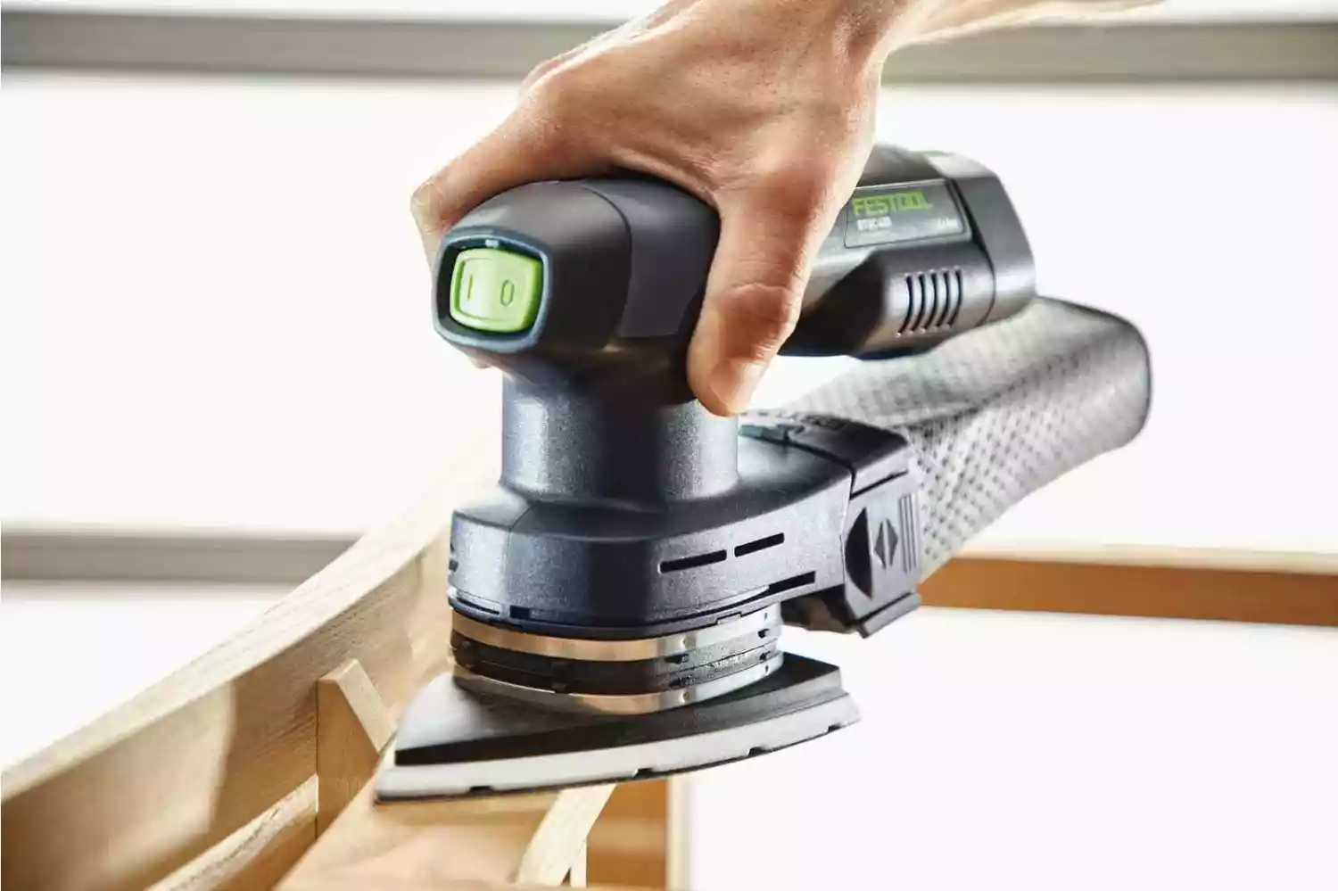 Festool DTSC 400-Basic 18V Li-Ion accu deltaschuurmachine body in systainer - 100x150mm