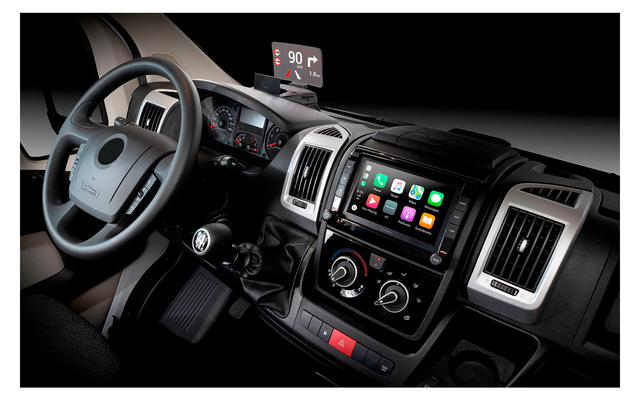 Pioneer Headup-Display Erweiterung für Fiat Ducato 8