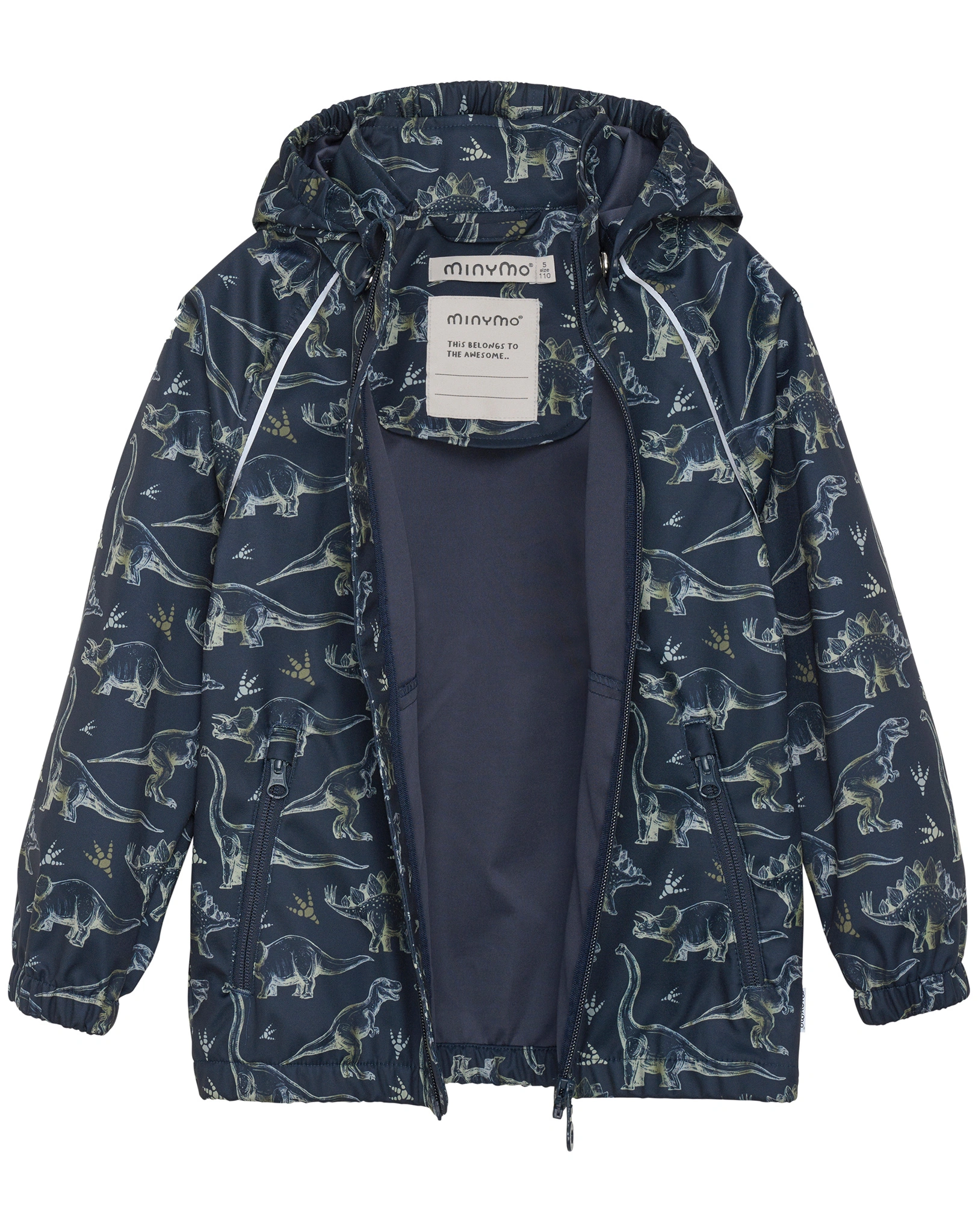 Softshelljacke DINO AOP in blue nights