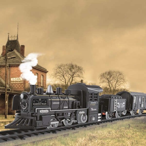 Train traditionnel à vapeur