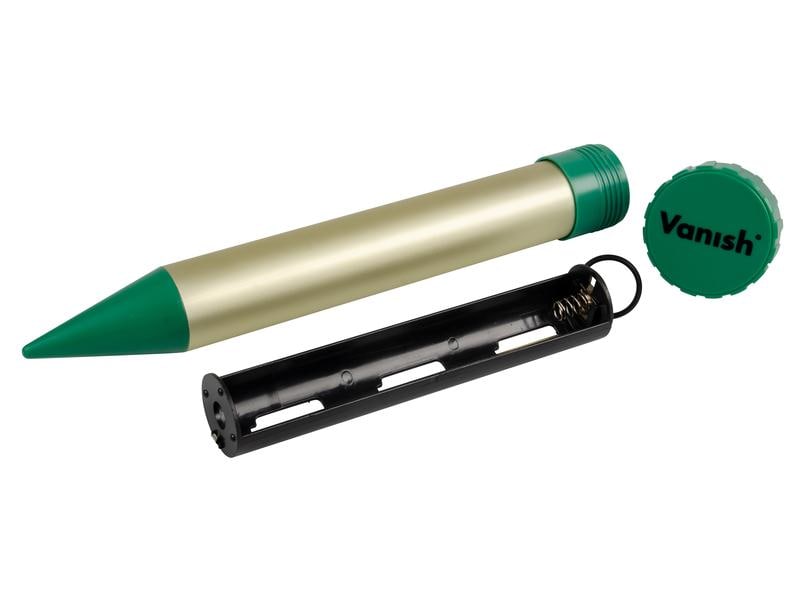 VanishTM Maulwurfvertreiber MVT-1 1 Stück Tiervertreiber für Maulwürfe, Mäuse, Wühlmäuse, Mausvertreiber, Maulwurfvertreiber, Maus, Maulwurf
