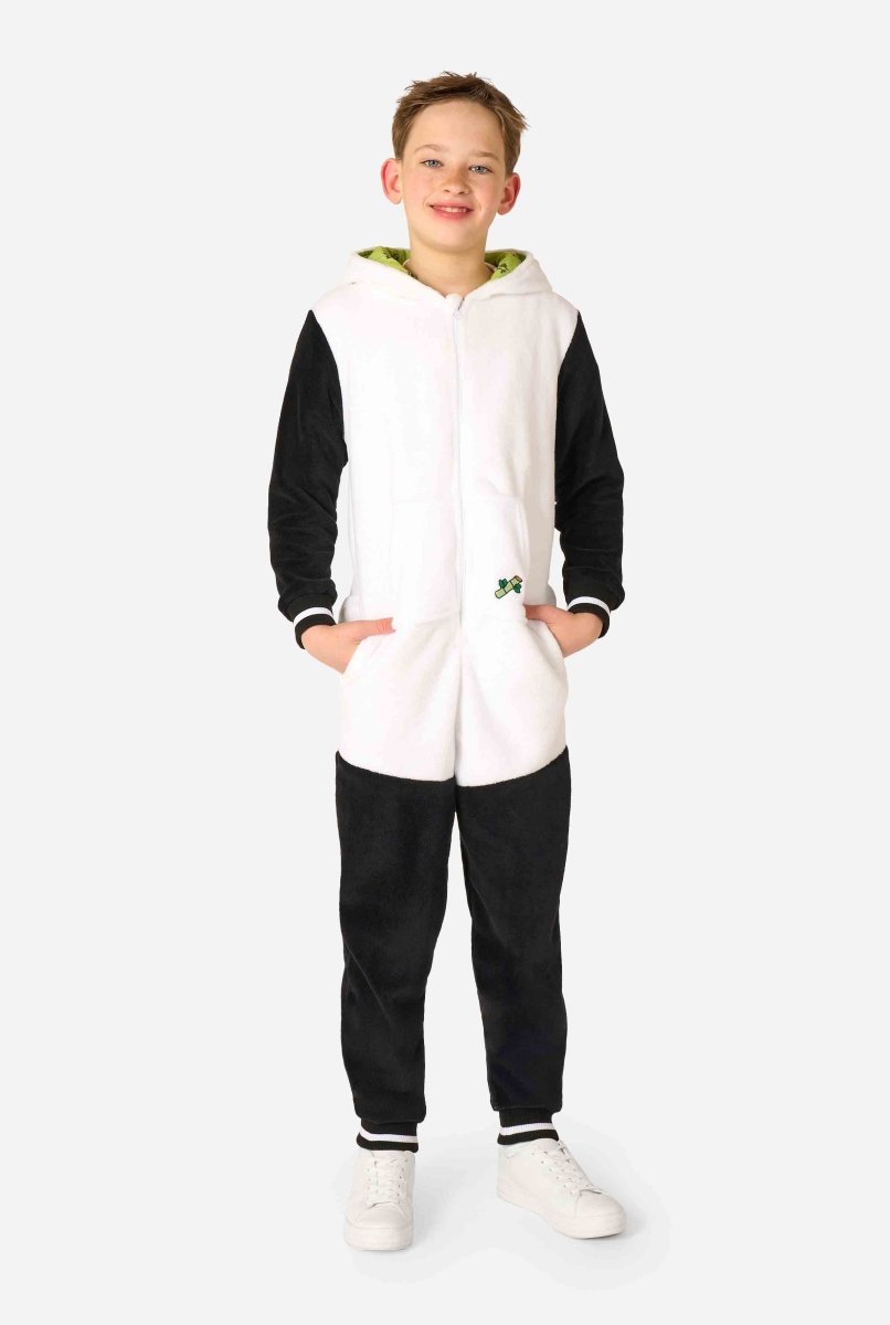 Panda Onesie Zwart Wit Kind