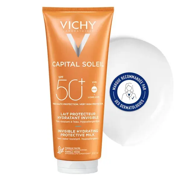 Vichy Capital Soleil Protetor Solar Leite Frescor FPS 50+ 300ml