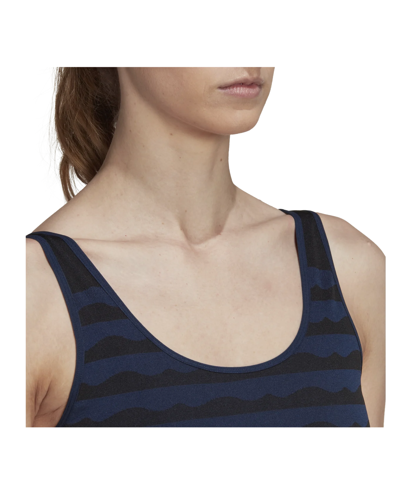 adidas Aeroknit Sport-BH Damen Blau