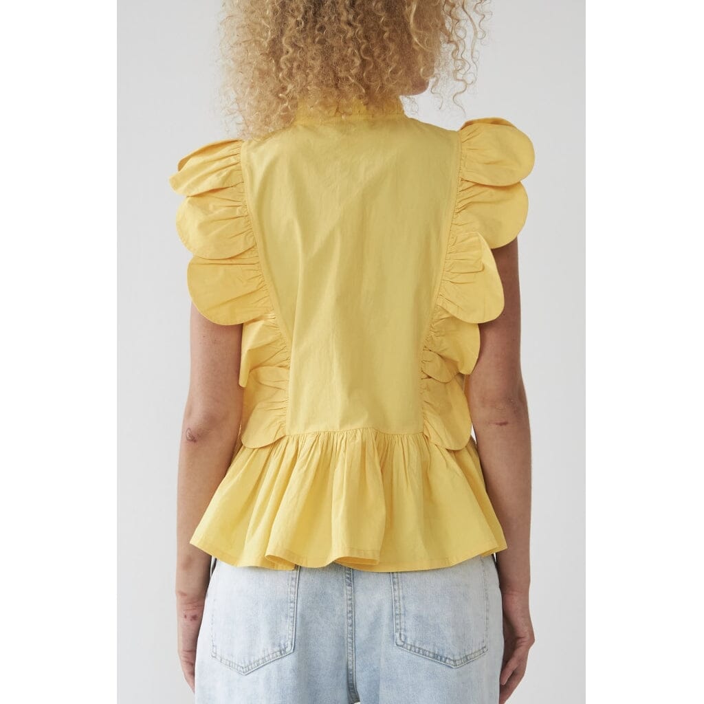 Stella Nova Embroidery Anglaise Top 115 sweet yellow