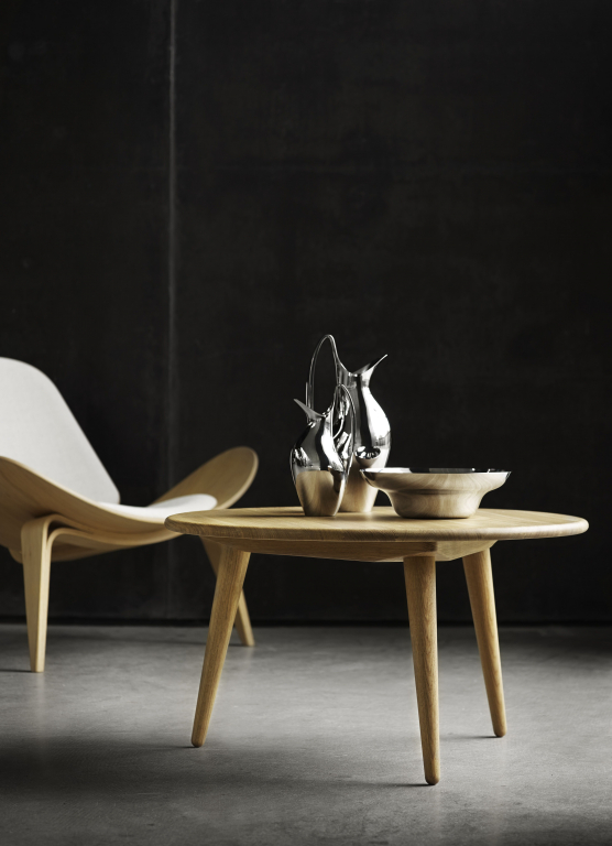 Carl Hansen & Son CH008 salontafel 78 zwart eiken