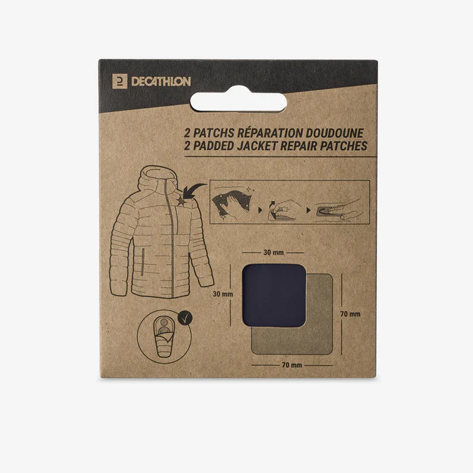 Decathlon Forclaz - Remendos de Reparo Forclaz para Jaquetas de Penas e Sacos de Dormir